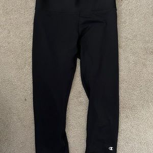 NWOT! cropped black champion leggings